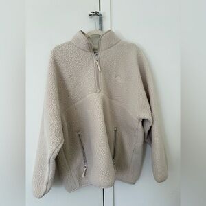 TNA - Polartec® Thermal Pro™ fleece 1/2-zip sweatshirt - Mullein - L